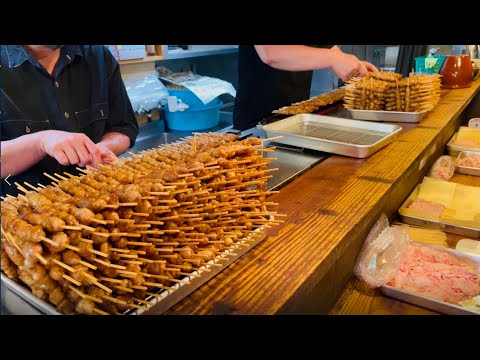 【Yakitori Yakitori】 Prepara 3000 pieles de pollo todos los días.