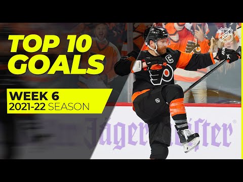 Top 10 Goals from Week 6 of the 2021-22 NHL Season
