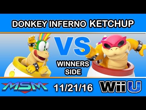 MSM 75 - Donkey Inferno (Lemmy) Vs. MMG | Ketchup (Roy) Winners Side - Smash Wii U