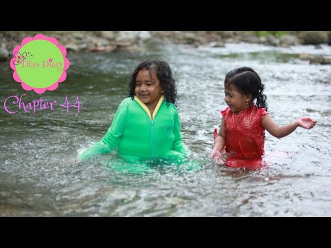 ASYIIIK....TIFA BERENANG DI SUNGAI ASILULU DITEMANI SI DUYUNG SYANTIK DIVA - BRRRR....DINGINNYA....