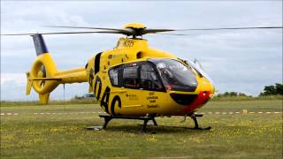 preview picture of video 'ADAC Christoph 5 D-HKGD EC135P2 visiting Gruenstadt Open Airport 2012'