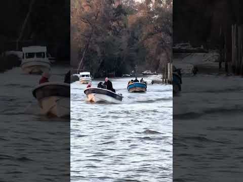 Sinfonía en el Río Luján 🎼Vals de lanchas en el TIGRE - BUENOS AIRES -ARGENTINA 🇦🇷🇦🇷