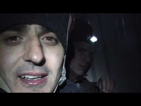 Premikanje jamarskega bivaka na Kaninu - snemal Robert Rehar.