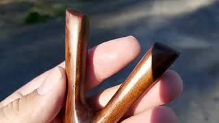 Oven roasted apple natural fork slingshot