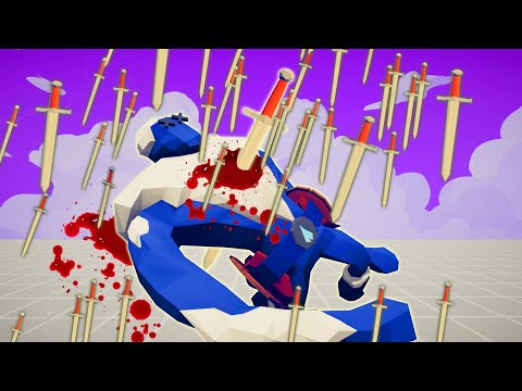SWORD FALLING FROM THE SKY VS EVERY UNIT | TABS - Totally Accurate Battle Simulator
