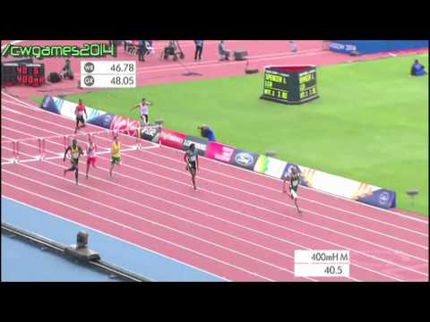 Men's 400m Hurdles Round 1 Heat 2 | Commonwealth Games 2014