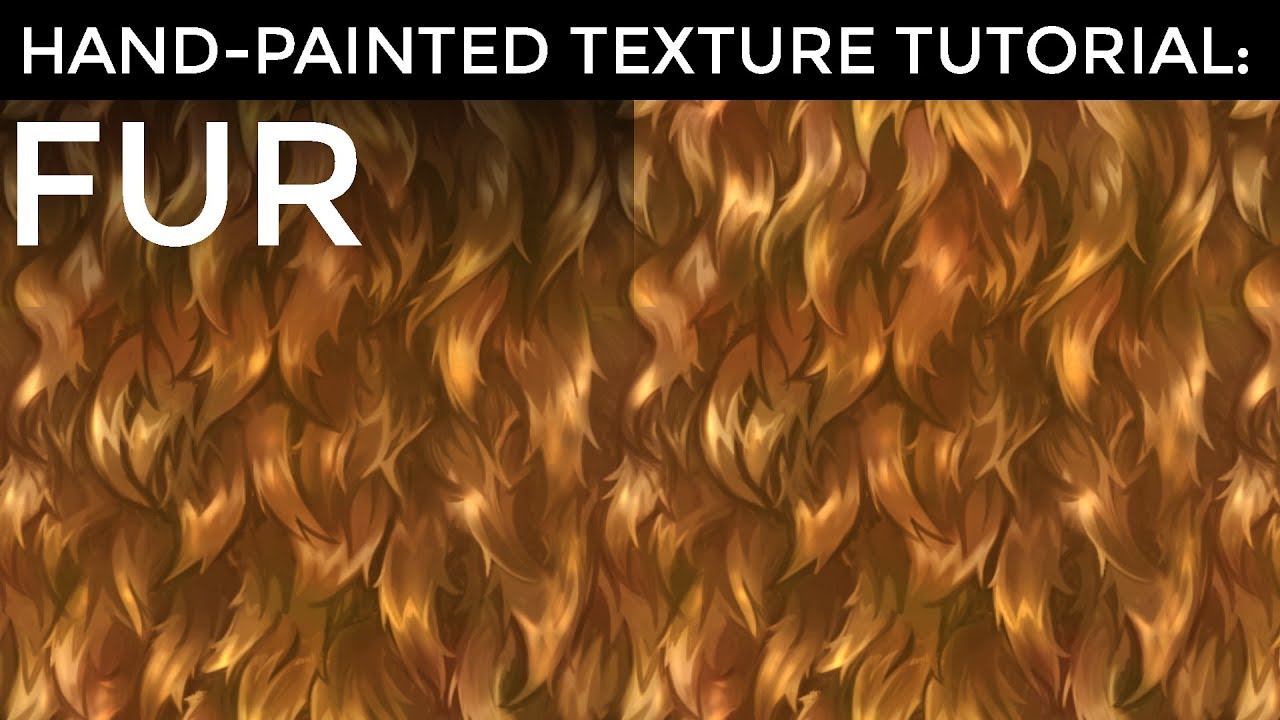 Hand-Painted Texture Tutorial: Fur