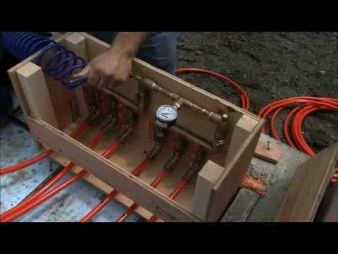Radiant heating in a concrete slab. Let us show you how easy it can be to  install radiant heat!