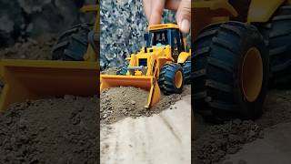 Download lagu JCB in Action | Bulldozer loading soil into a TATA Truck | Excavator scale model miniature #machine mp3