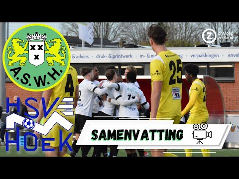 😵‍💫 DOELPUNTENFESTIJN, COMEBACK én KNOTSGEKKE slotfase ⚽ | Samenvatting: ASWH - Hoek 🎥