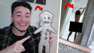 I PRANKED MY BESTFRIEND WITH A VOODOO DOLL AND WE SAW THIS!! (GONE WRONG)