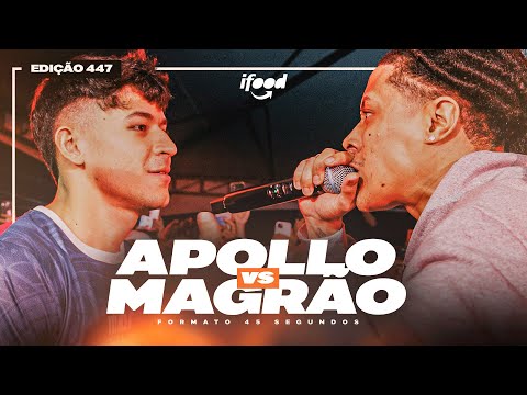 (RIVALIDADE! 🔥) APOLLO X MAGRÃO | SEGUNDA FASE | BDA 447 (EDIÇÃO 45 SEGUNDOS)