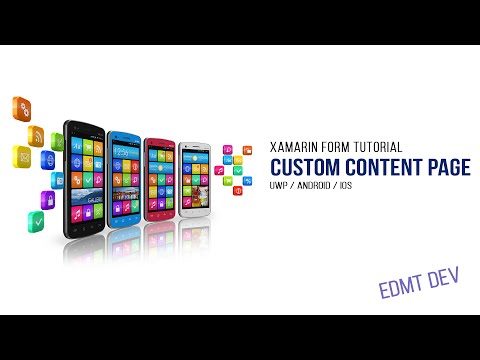 Xamarin Form Tutorial 19 Custom ContentPage