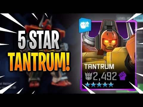 5 Star Tantrum Rank Up! - Transformers: Forged To Fight