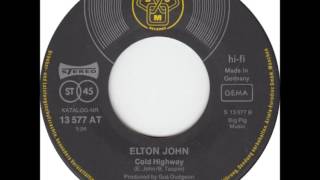 Elton John - &quot;Cold Highway&quot; (1974)