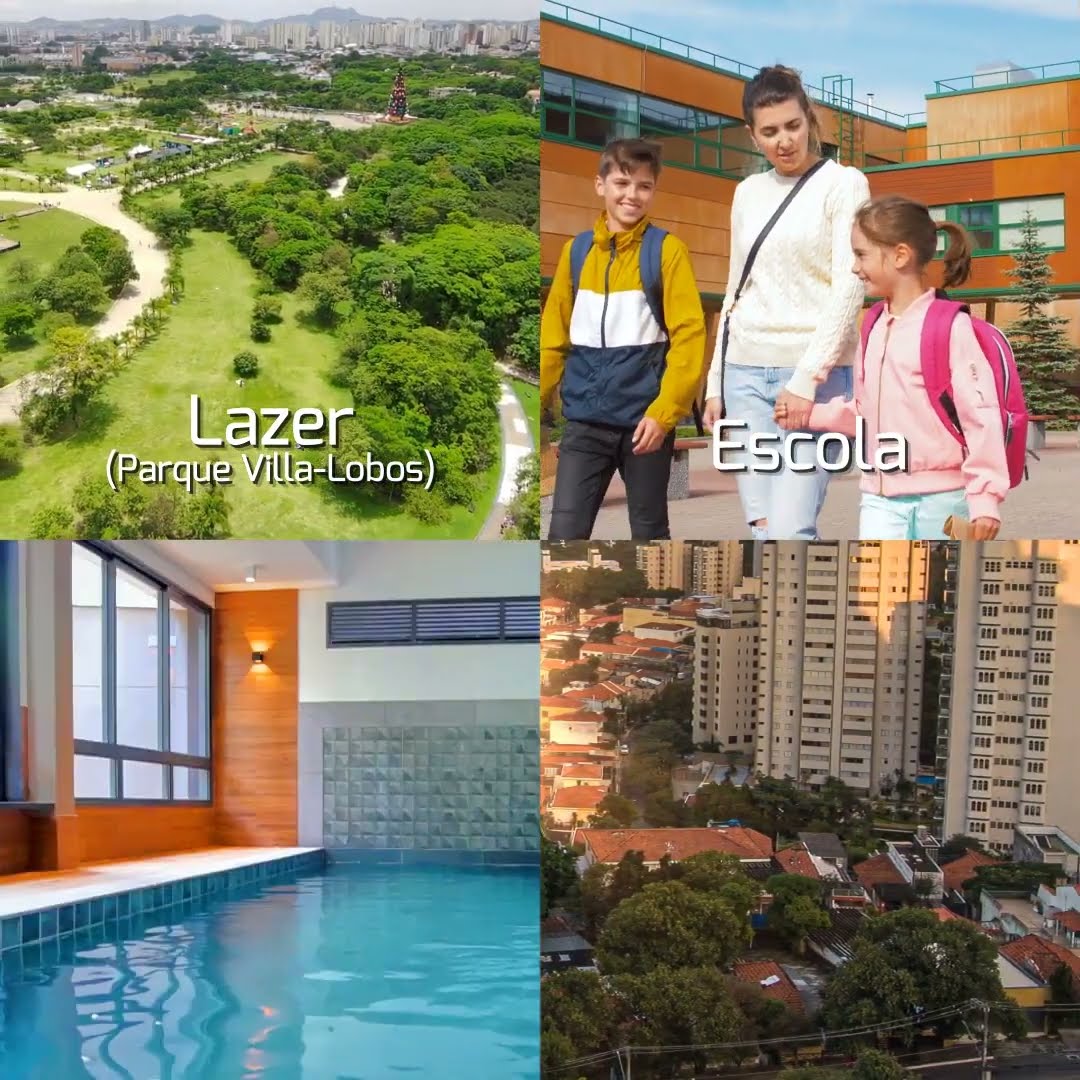 Vista Bárbara - Uma vista particular no Alto da Lapa - Aptos. 103 A 132m²
