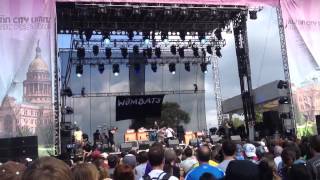 The Wombats - Girls/Fast Cars @ ACL Festival 12/10/12