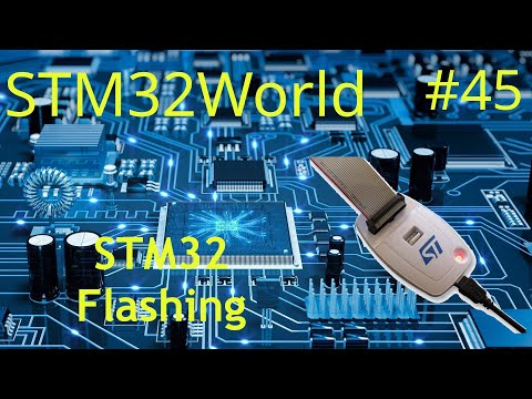 STM32 Tutorial #45 - ST-Link how to flash STM32 MCUs