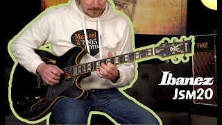 Video thumbnail for Ibanez JSM20 John Scofield Signature - Demo Sound Test by MusicalStore2005