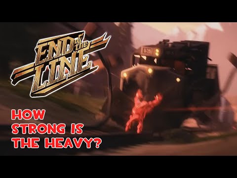 How did Heavy stop the train in End of the Line?