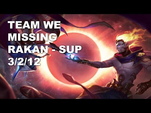 Team WE Missing Sup Rakan vs Yuumi - KR Challenger Patch 10.9