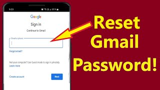 How to Reset Gmail Password on Android Phone Without Phone Number and Email!! - Howtosolveit