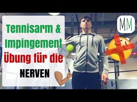 Tennisarm & Impingement EINFACHE ÜBUNG | NERVEN-Mobility! | MEHR MOBILITY