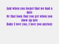 That's When I Love you lyrics- Aslyn