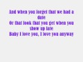 That's When I Love you lyrics- Aslyn 