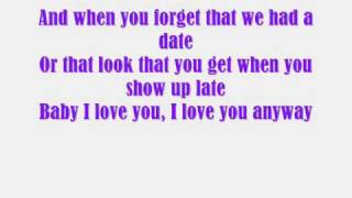 That&#39;s When I Love you lyrics- Aslyn