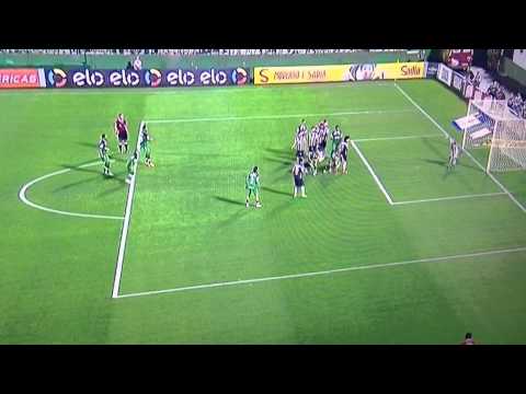 Gol Chapecoense 1x0 Atlético MG Série A 2015 1º Tempo