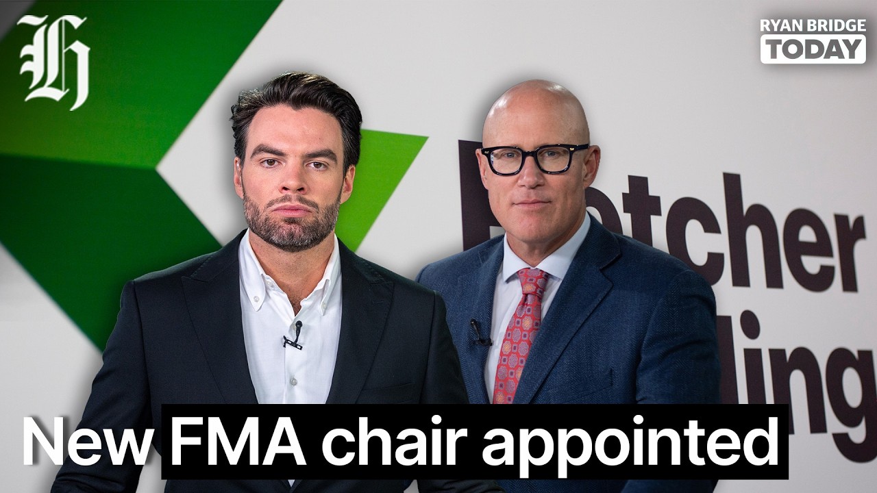 New FMA chair appointed as KC inqury examines bullying claims at regulator | Ryan Bridge TODAY