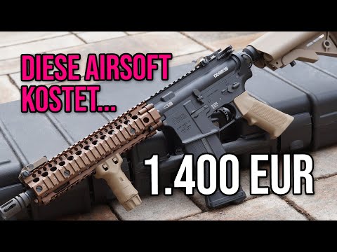 Was kann diese 1400 EUR Airsoft? | SAC DANIEL DEFENSE MK18