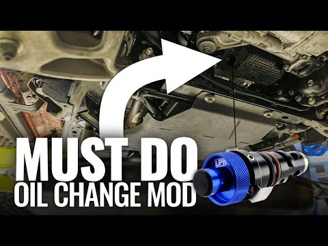 MUST DO MOD During an Oil Change - Bronco Raptor Oil Change - UPR Oil Drain Plug!