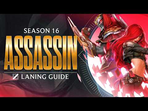 MID LANE ASSASSIN LANING GUIDE - SEASON 16