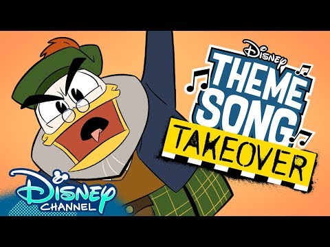 Glomgold Theme Song Takeover 💸 | DuckTales | Disney Channel