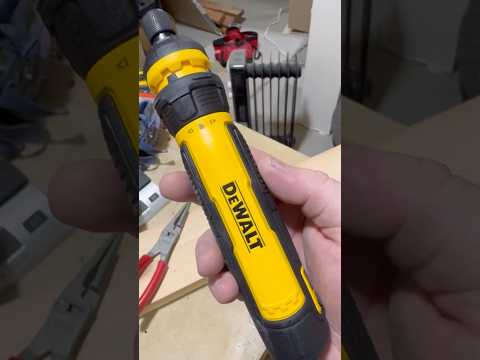 Dewalt’s Cordless Screwdriver with Flexdrive Control!