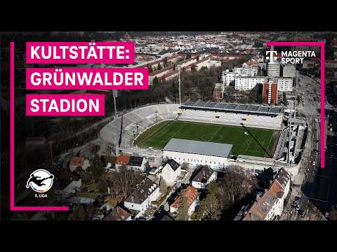 Mitten in der Stadt: das Grünwalder Stadion in Giesing | 3. Liga | MAGENTA SPORT