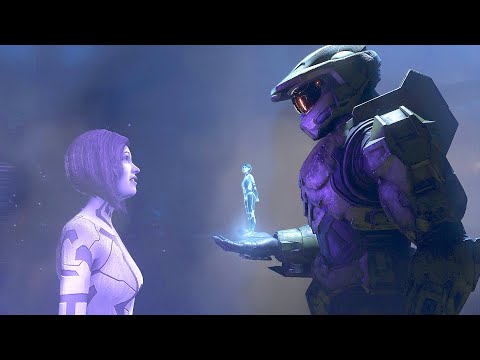 Halo Infinite Ending - Cortana says Goodbye to Master Chief (2021)