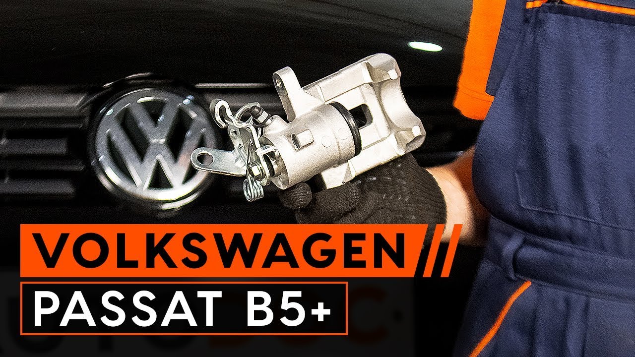 Hoe remklauw achteraan vervangen bij een VW Passat B5 Variant – vervangingshandleiding