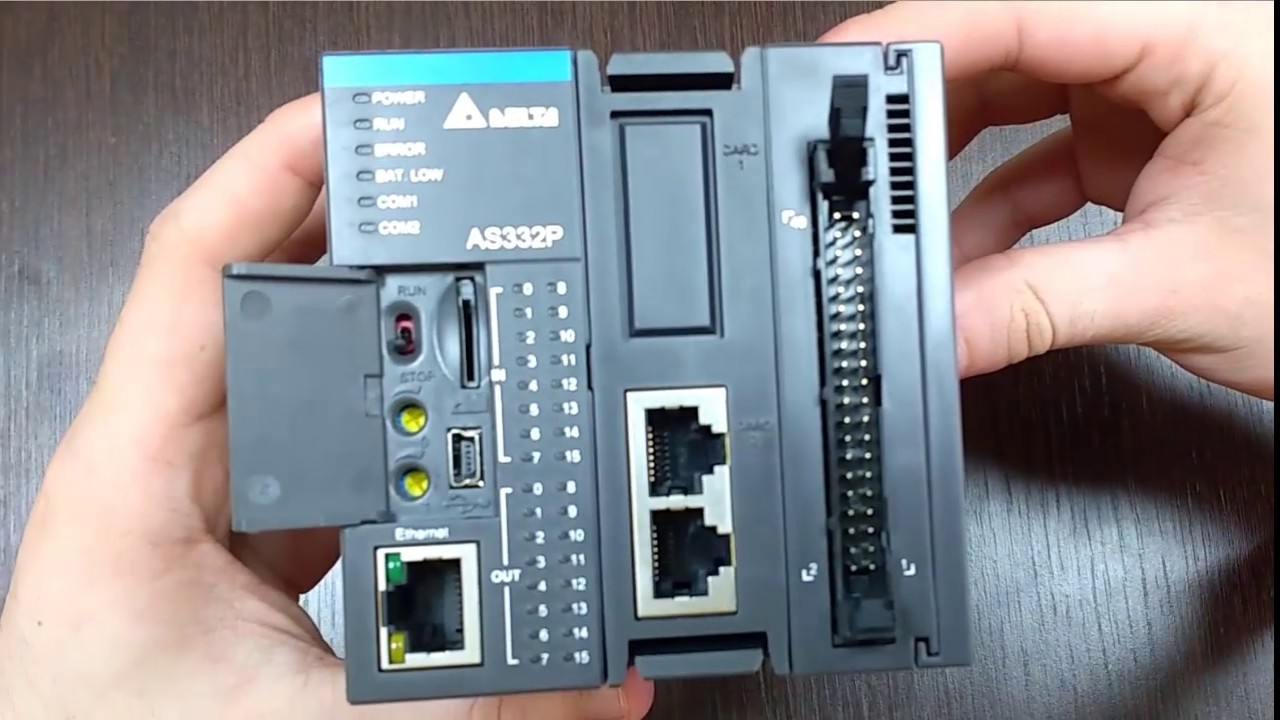 Conheça os  Recursos do CLP Delta  Modelo AS300