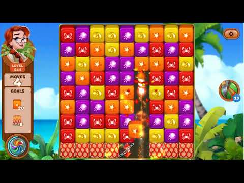 Lost Island Blast Adventure Level 411 - No Boosters