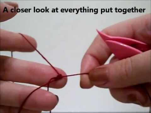 Beginning Shuttle Tatting ~ Winding, Double Stitch, Ring ~ Tutorial
