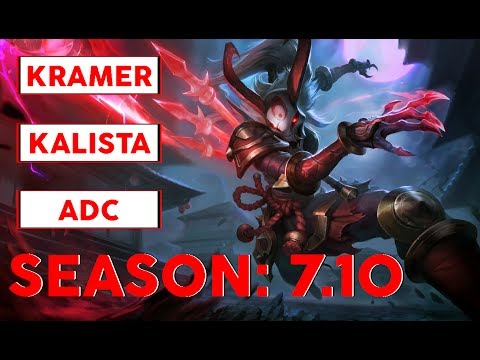 Afreeca Freecs Kramer Kalista ADC Challenger Korean Pro Replay