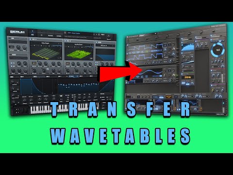 Transfer Serum Wavetables to Phase Plant