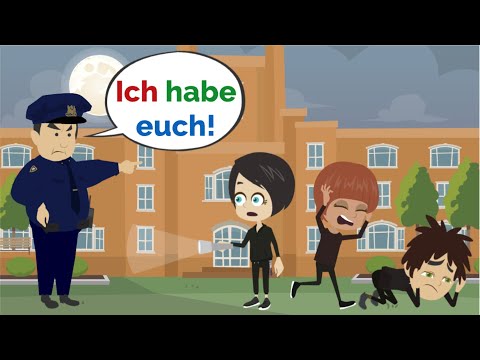 Lisa BRICHT in der Schule EIN und wird erwischt! Deutsch lernen