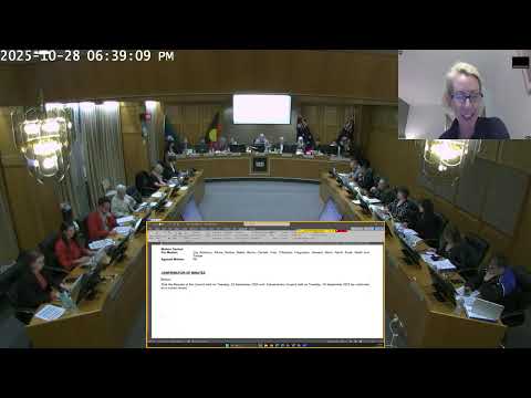 Ordinary Council Meeting - 28 October 2025