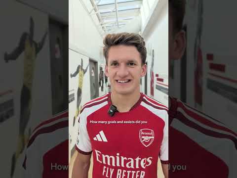 Get to know our brand new signing, Christos Tzolis 🤩 #afc #arsenal