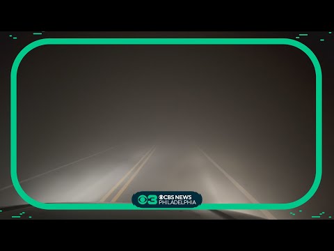 Heavy smoke, low visibility on roads near N.J. forest fire