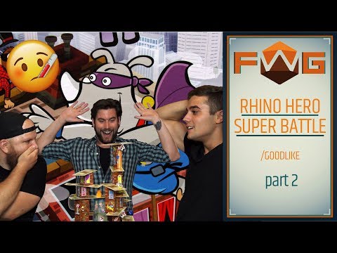 Rhino Hero Super Battle | Part 2 | Minek ment oda?! (Goodlike) - Fun With Geeks